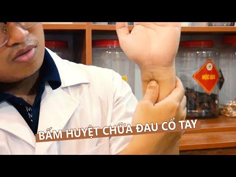Hướng dẫn bấm huyệt đẩy lùi cơn đau cổ tay