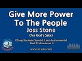 view (for God's Sake) Give More Power To The People
