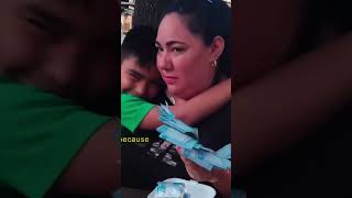 A Strangers Gift Brings Tears Now You Can Go To School, Raulito