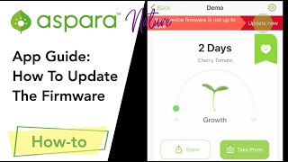 App Guide: How to update the firmware