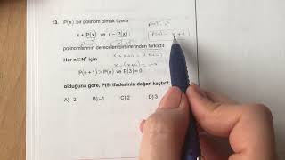 XL POLİNOM SORUSU  ÇÖZMEK İSTEYENLER ! #tyt #ayt #matematik