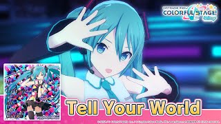 Watch Hatsune Miku Tell Your World video