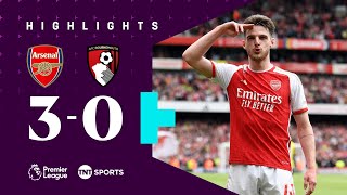 Gunners Keep Title Hopes Alive 🔴 | Arsenal 3-0 Bournemouth | Premier League Highlights