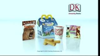 Mcdonalds Happy Meal Uk Dk Books Advert 2013 Tv Version
