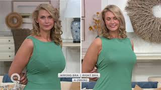 Breezies Unlined Back Smoothing Front Close Bra on QVC 