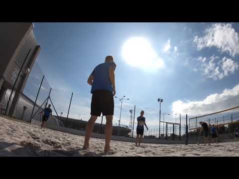 Trnink A mustva na beachovch kurtech (18.6.2019)
