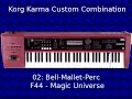 Korg Karma Custom Combi - Magic Universe