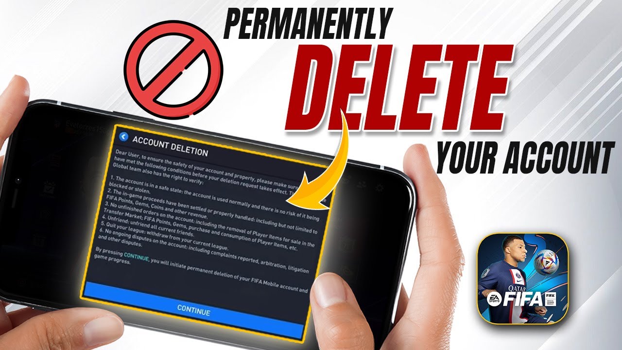 How to Delete FIFA Mobile Account Permanently From How to Delete FIFA Mobile Account Permanently From
