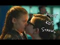 Lucky Girl 😍 Cute little Boy first kiss WhatsApp Status 🙈 New Romantic Status