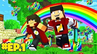 Minecraft: LUCKY BLOCKY SPIRAL Ep.1 ? EduKof Games ?