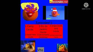 I Made A Spanish Vhs Of Cecile The Orange Ball Volume6 And Its From 20Th Century Fox Too