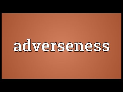 Header of adverseness