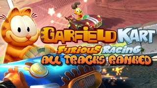 Garfield Kart Furious Racing: All Tracks Ranked