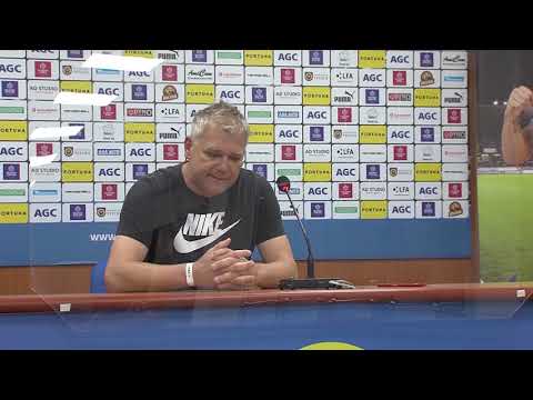 Rozhovory hostujcho tmu po utkn Teplice - Opava (31.5.2020)