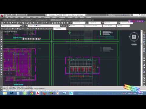 Học autocad 17 : P3 Hướng dẫn triển khai bản vẽ kiến trúc bằng XREFS drawing detail in autocad