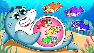 Pregnant Mommy Shark - Enjoyable Baby Shark Nursery Rhymes And Kids Songs Zozobee Kids Songs