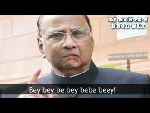Sharad pawar Slap Dhol mix DJ Monte-S Kolaveri di Harvinder...
