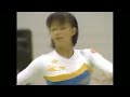 スローで確認　体操　田中理恵　　高校時代の床演技