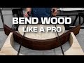Bending wood for furniture...tips, tricks and techniques.