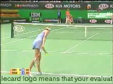 Amelie モーレスモ vs Nicole バイディソバ AO 2006 P．6