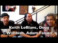 Musicians Doug Wimbish, Keith LeBlanc and Adam Falcon rehearse live! (Interview)