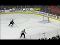 Erik Johnson races back to save the empty net