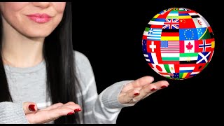 Asmr Bandeiras De Países Sussurro - Pt Br