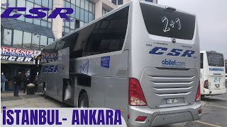 Hatay Csr Seyahat Temsa Maraton Otobüs Yolculuğu Vi̇deosu İstanbul Esenler Otogar- Ankara Aşti̇