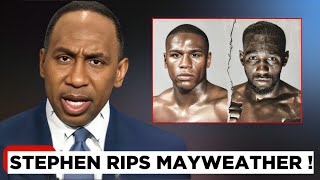 Hes Too Old Stephen A Smith Goes Nuts On Floyd