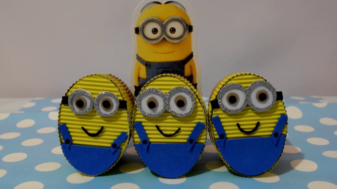 Como Hacer Cajitas Con Los Minions Como Hacer Cajitas Con Los Minions