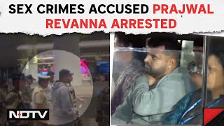 Prajwal Revanna Arrested Crimes Accused Prajwal Revanna Arrested After Landing In India