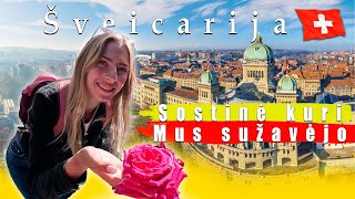 Šveicarijos Sostinė Bernas Unikalūs Trümmelbach Falls Ledynų Kriokliai