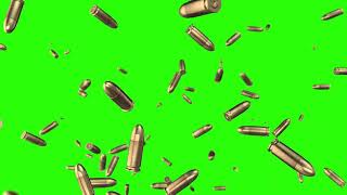 Bullets Ammunition Free Top Green Screen Animation Video 3D Play