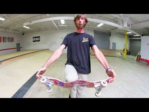 Who Will Break This Skateboard First!?