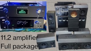 11.2 Dolby Dts Amplifier With Speakers Packege And Fitting In Tamil