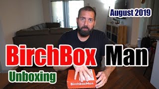 Birch Box Man August 2019 Unboxing