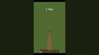 Minecraft 999 Age In Genius ( Ajr World's Smallest Violin ) #Shorts