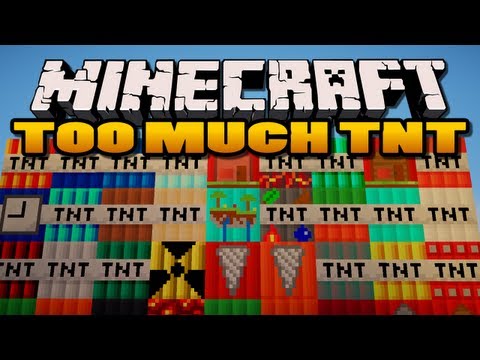Watch Minecraft: Too Much TNT Mod | 35 New TNTs!