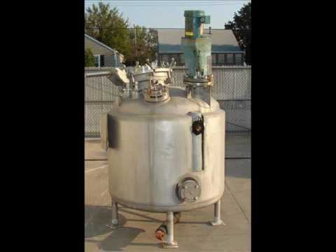 Paul Mueller 200 gallon 304 stainless steel Reactor