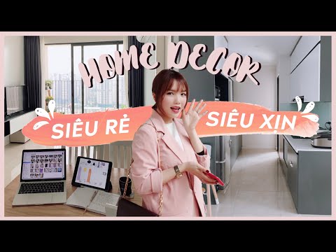 Decor nhà thuê siêu RẺ - siêu SANG XỊN MỊN | HOME TOUR #PART1