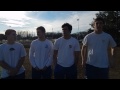 St. Mary's lacrosse Kevin Fox, Collin Kennedy, Cole Robertson & Liam Kelly