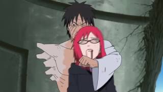 Sasuke Stabs Karin - English Dubbed 60Fps