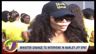 TVJ Sports News: Min. Grange to Intervene in Marley/JFF Spat - July 13 2019