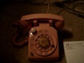 Western Electric rotory phone 1957 500U with light Pink