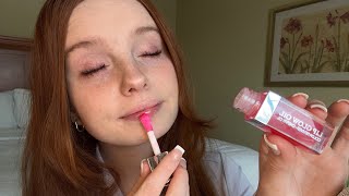 Asmr Lipgloss Application Lip Smacking, Mouth Sounds