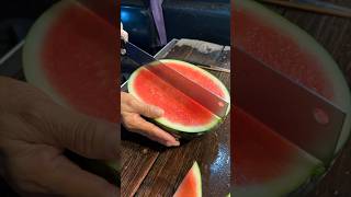 Cutting A Sweet Juicy Watermelon #Shorts