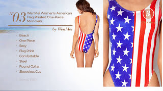 10 american flag One Pieces Swimsuit Collection Women's Swimwear, Spring 2017, 10 Top american flag Women's Bikinis Spring 2017 Collection, Twisted Sexy Bandeau Tube American Flag Stars Striped Women's Bikini, Plus Size Swimsuit Try-On Haul| Dresslilly