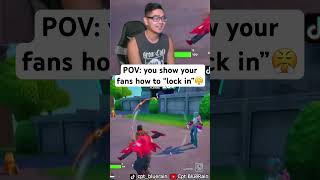 Pov You Show Your Fans How To Lock In