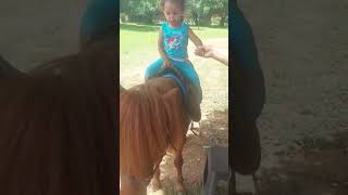 Kirby Getting Ready To Ride A Little .