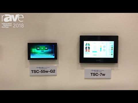 ISE 2018: QSC Shows Off Its Touch Screen Controller Family